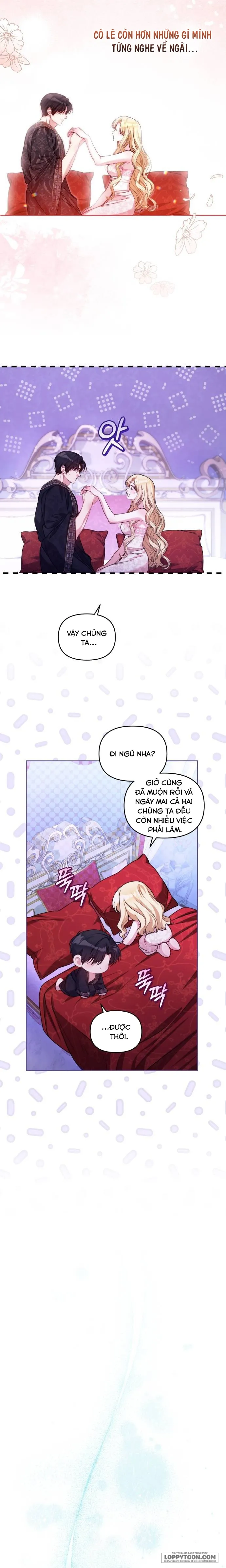 Tôi Đã Trải Qua Đêm Đầu Tiên Dù Chỉ Là Hoàng Hậu Thay Thế Chap 3 - trang 16