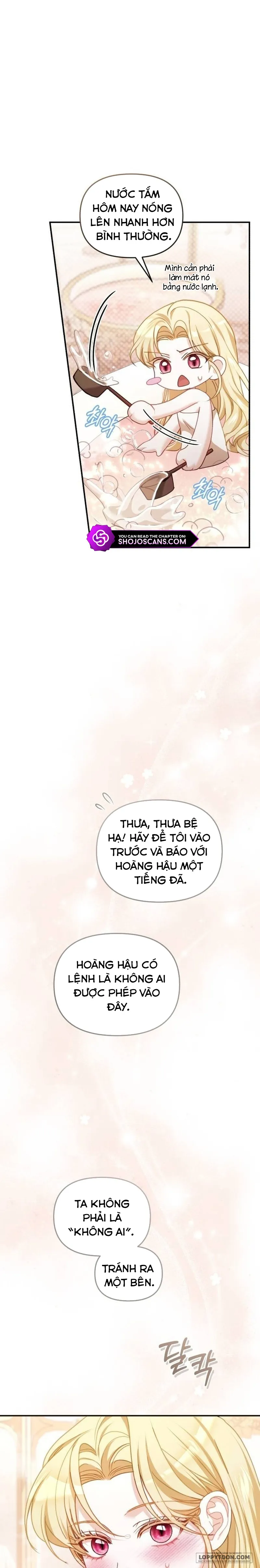 Tôi Đã Trải Qua Đêm Đầu Tiên Dù Chỉ Là Hoàng Hậu Thay Thế Chap 11 - trang 19