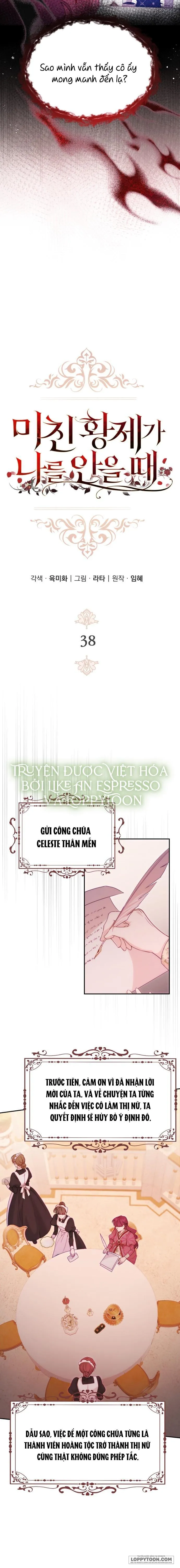 Hoàng Đế Điên Cuồng Ôm Lấy Tôi Chap 38 - trang 6