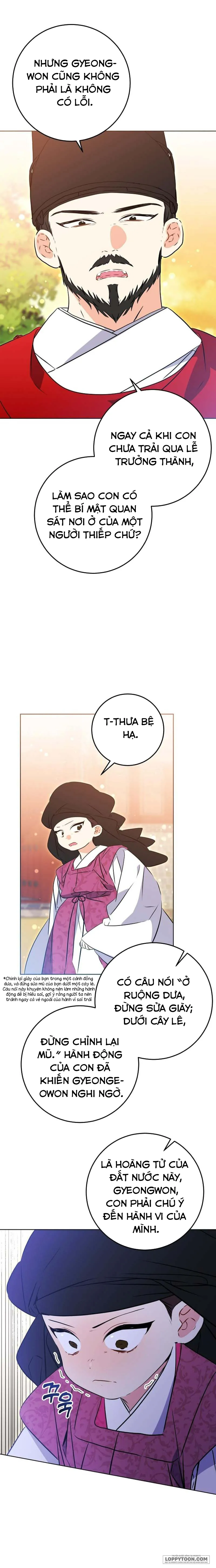 Tôi Sinh Ra Là Con Gái Của Một Cung Phi Hèn Mọn Chap 17 - trang 8