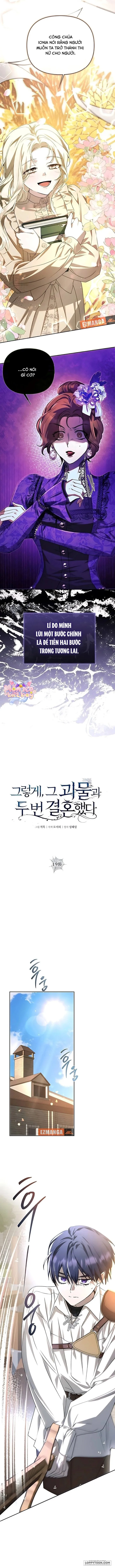 Lần Thứ Hai Tôi Kết Hôn Với Quái Vật Chap 19 - trang 3