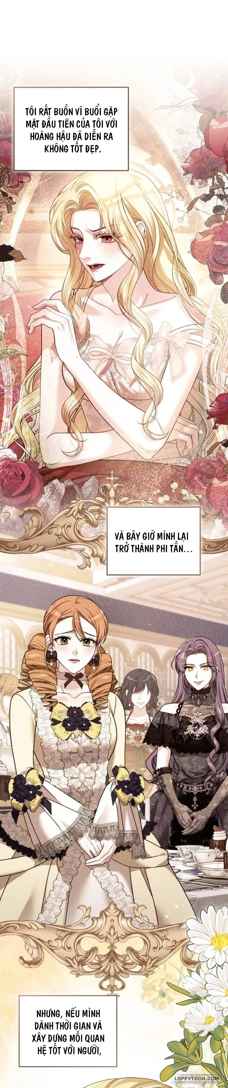 Tôi Đã Trải Qua Đêm Đầu Tiên Dù Chỉ Là Hoàng Hậu Thay Thế Chap 14 - trang 22