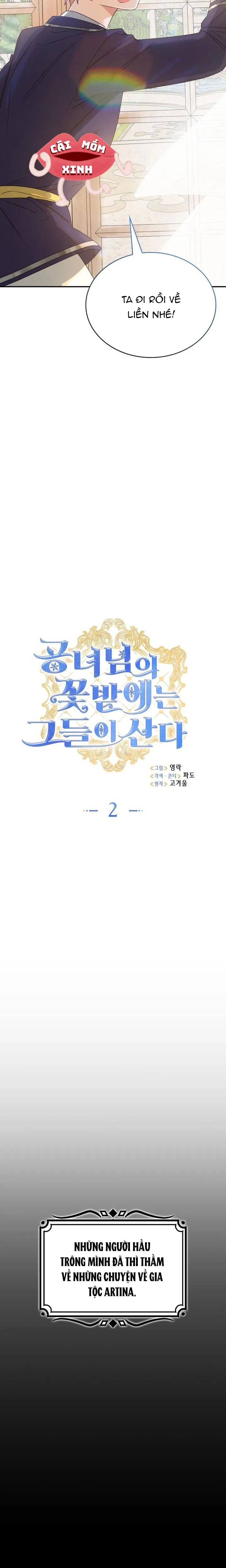 Trong Vườn Hoa Nhà Ái Nữ Công Tước Chap 2 - trang 10