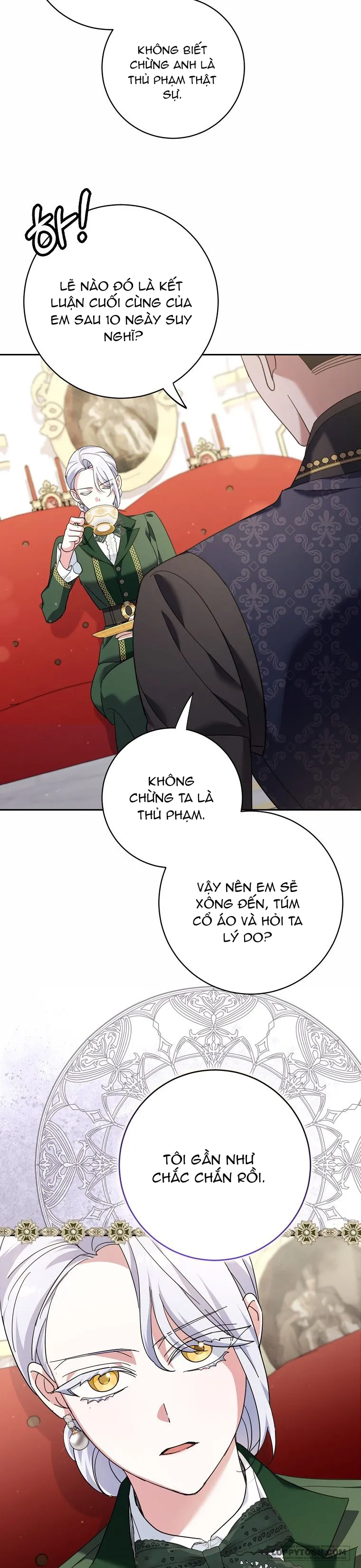 Vị Hôn Phu Phản Diện Cản Trở Con Đường Hoa Của Tôi Chap 17 - trang 38