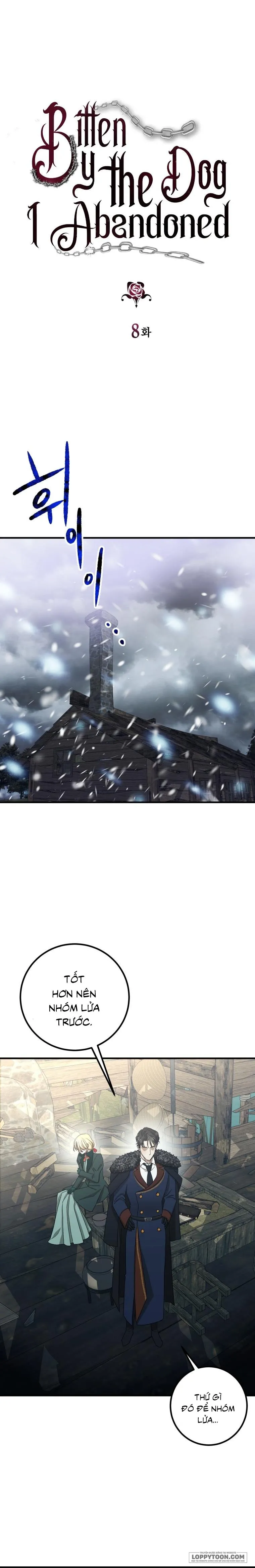Tôi Bị Cắn Bởi Chú Chó Tôi Đã Bỏ Rơi Chap 8 - trang 1