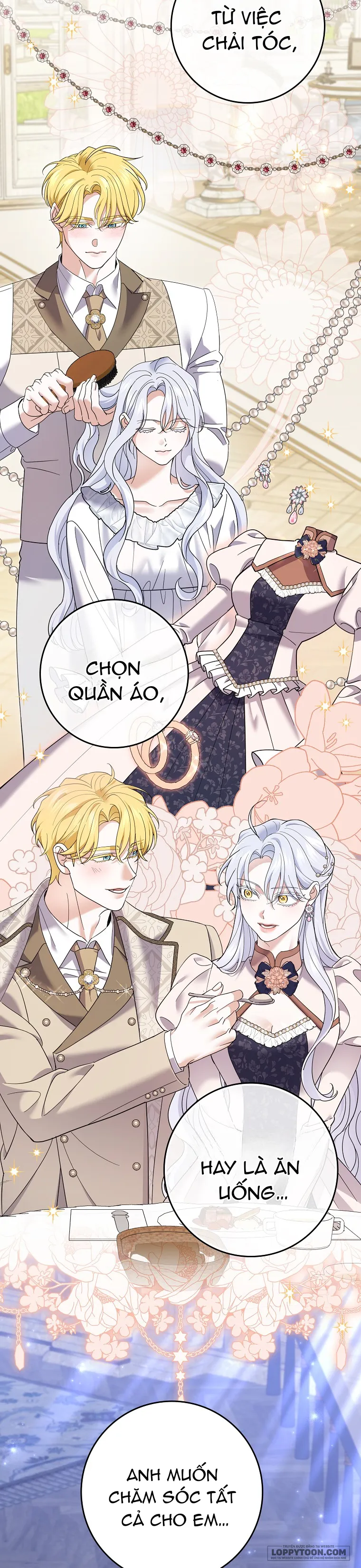 Vị Hôn Phu Phản Diện Cản Trở Con Đường Hoa Của Tôi Chap 71 - trang 23