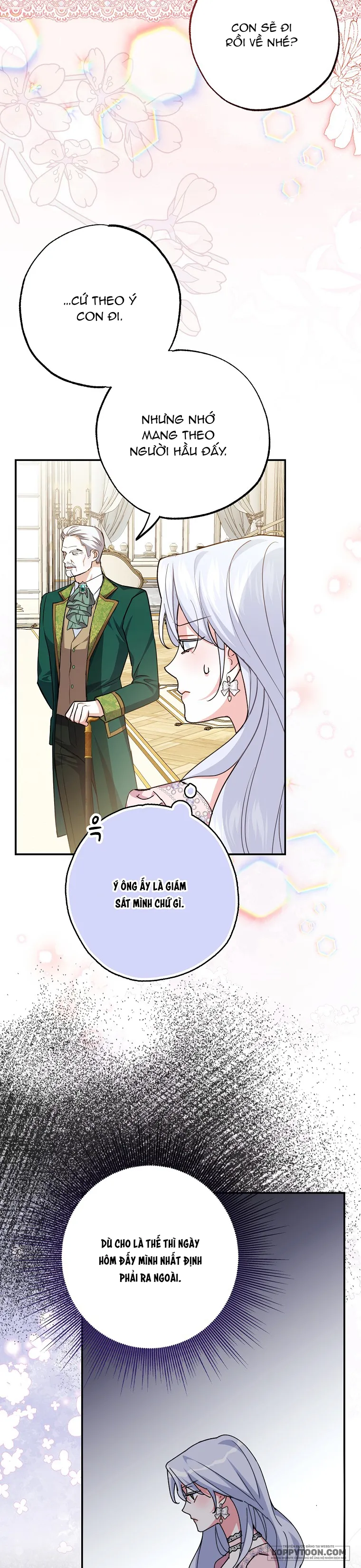 Vị Hôn Phu Phản Diện Cản Trở Con Đường Hoa Của Tôi Chap 4 - trang 42