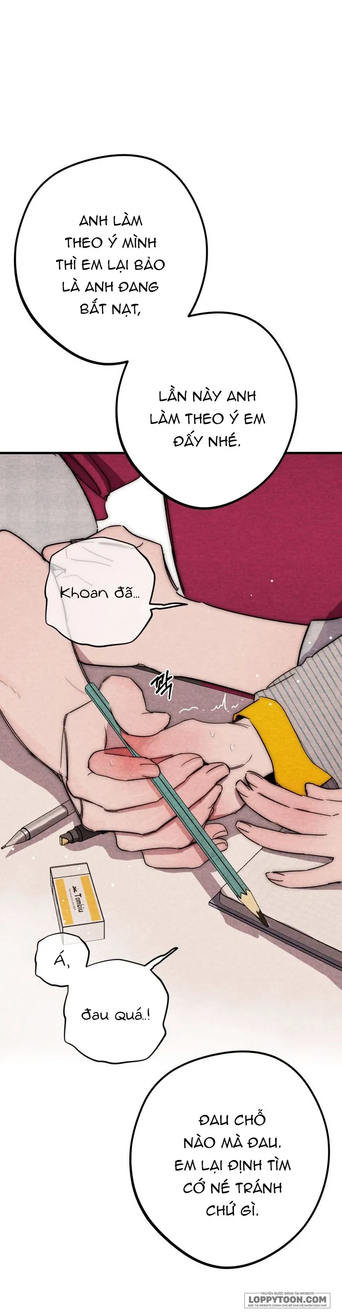Bộ Mặt Che Giấu Của Tiền Bối Hoàn Hảo Chap 17 - 17. Kỹ thuật bẻ ngón tay của tiền bối hoàn hảo - trang 34