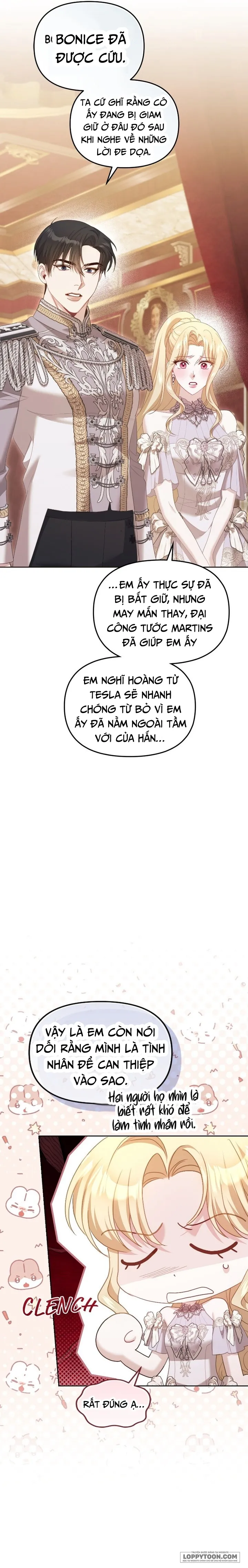 Tôi Đã Trải Qua Đêm Đầu Tiên Dù Chỉ Là Hoàng Hậu Thay Thế Chap 49 - trang 23