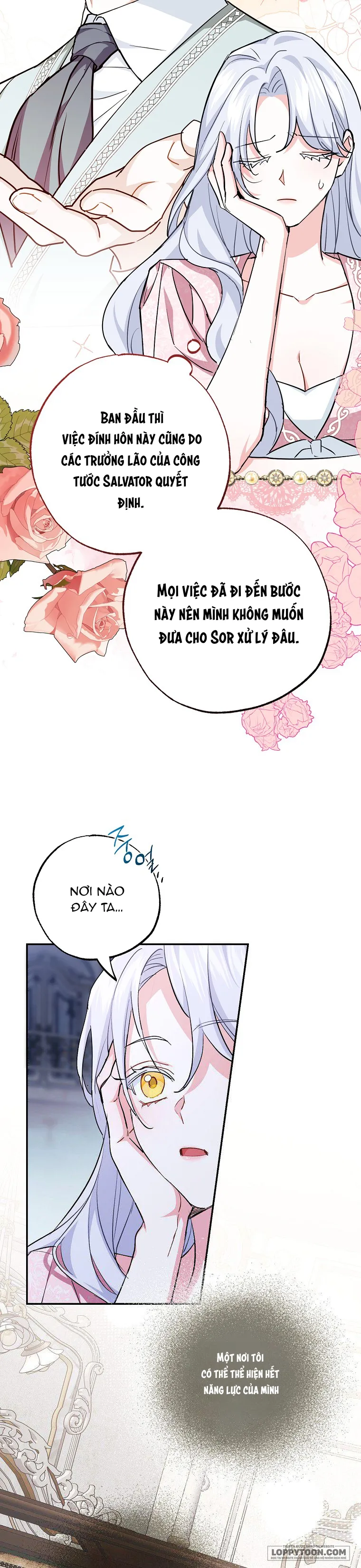 Vị Hôn Phu Phản Diện Cản Trở Con Đường Hoa Của Tôi Chap 3 - trang 11