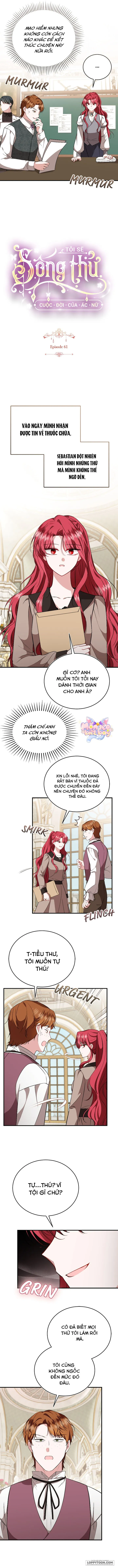 Tôi Sẽ Sống Thử Cuộc Đời Của Ác Nữ Chap 61 - trang 2