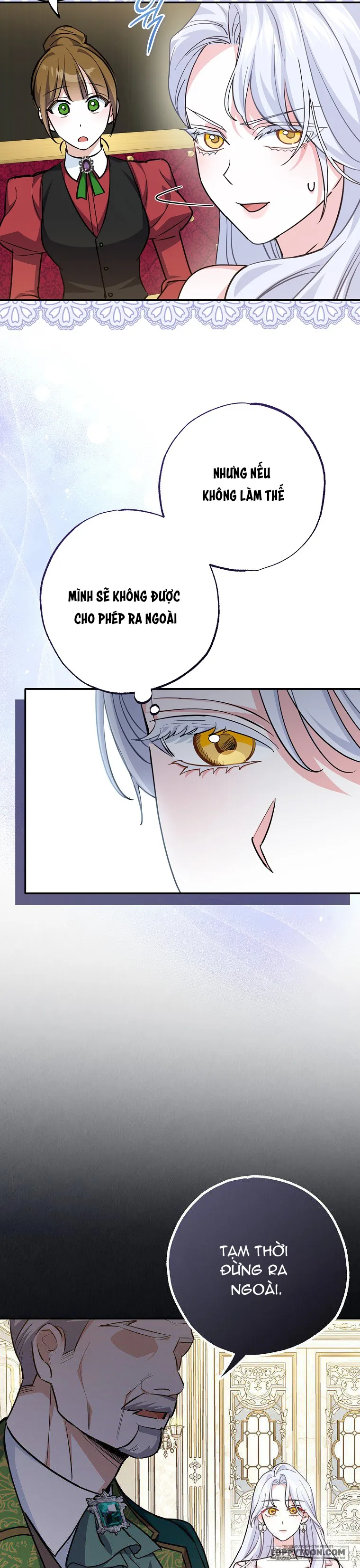 Vị Hôn Phu Phản Diện Cản Trở Con Đường Hoa Của Tôi Chap 4 - trang 38
