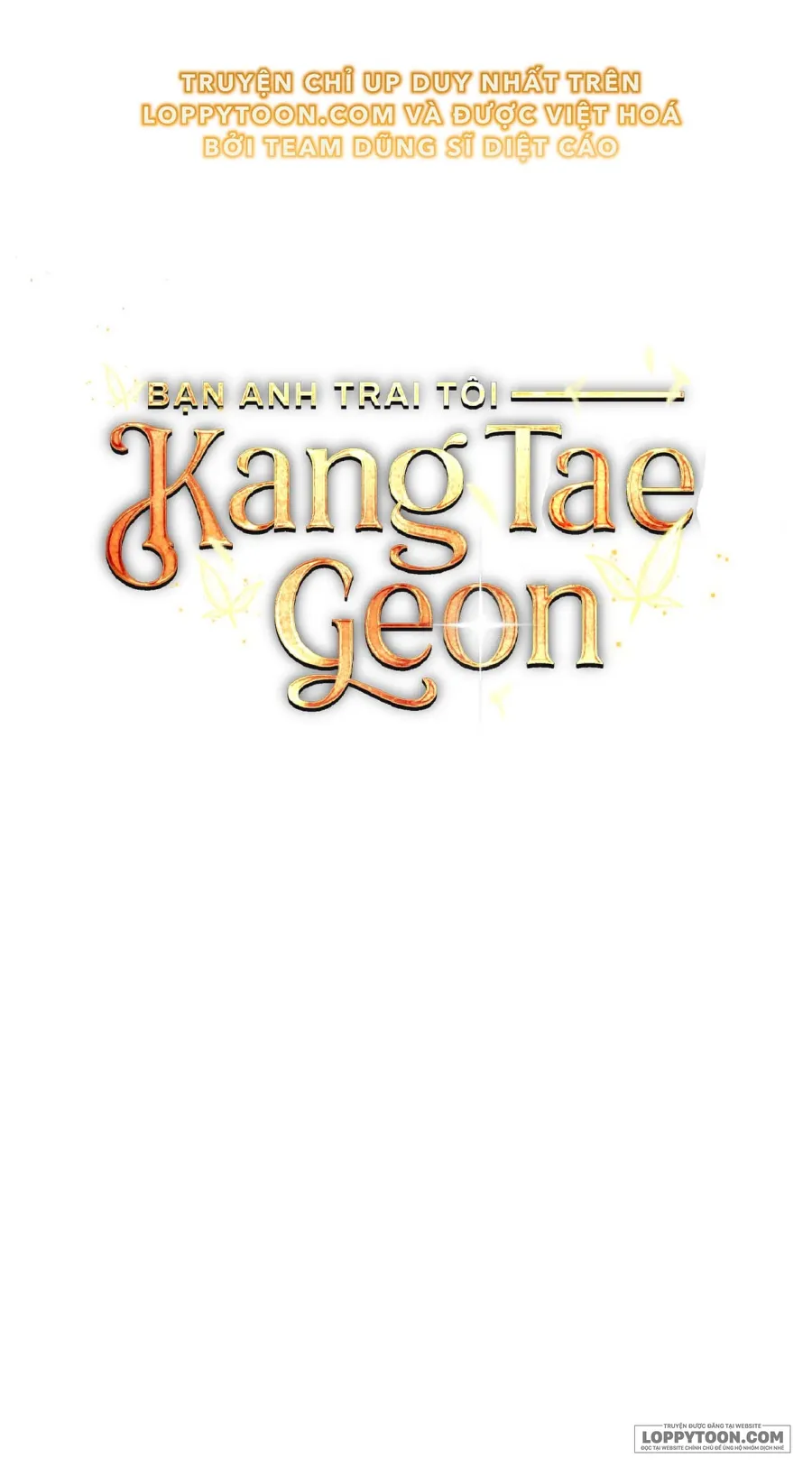 Bạn Anh Trai Tôi : Kang Tae Geon Chap 1 - trang 76