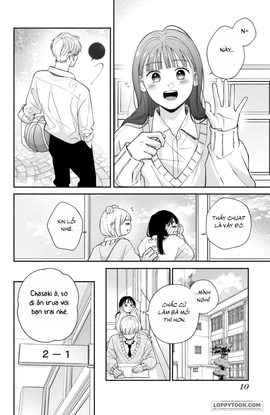 Khởi Đầu Về Câu Chuyện Tình Yêu Của Tôi Chap 1 - trang 9