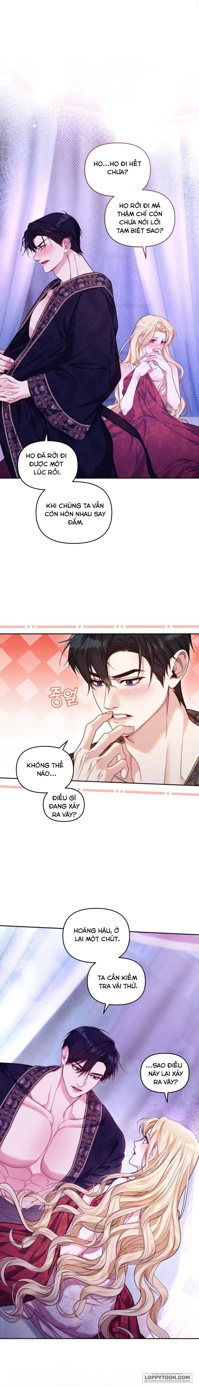 Tôi Đã Trải Qua Đêm Đầu Tiên Dù Chỉ Là Hoàng Hậu Thay Thế Chap 2 - trang 24