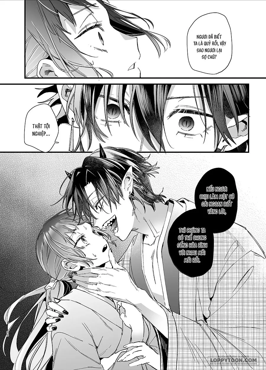 [18+] Dâng Tế Cho Yêu Thần Chap 1.2 - H+ - trang 2