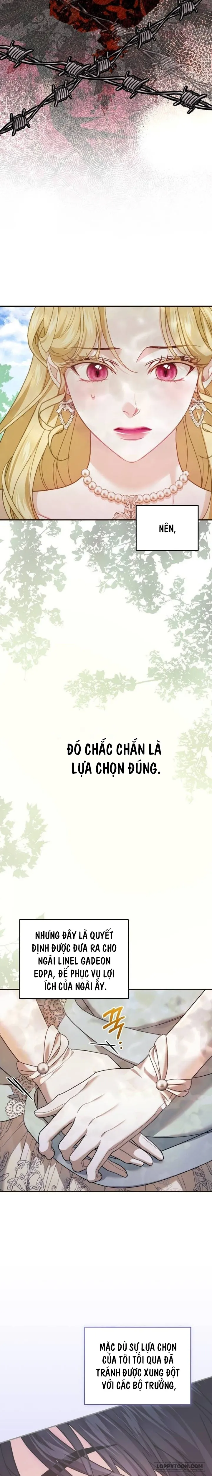 Tôi Đã Trải Qua Đêm Đầu Tiên Dù Chỉ Là Hoàng Hậu Thay Thế Chap 16 - trang 20