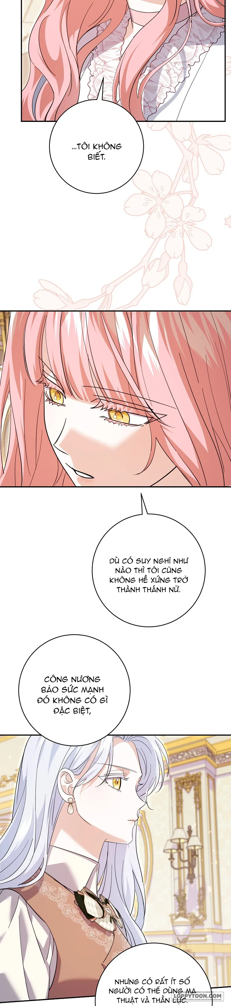 Vị Hôn Phu Phản Diện Cản Trở Con Đường Hoa Của Tôi Chap 25 - trang 32
