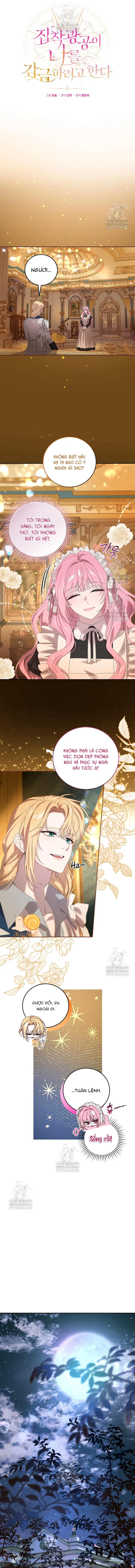 Kẻ Ám Ảnh Cuồng Tín Đang Cố Giam Cầm Tôi Chap 11 - trang 9