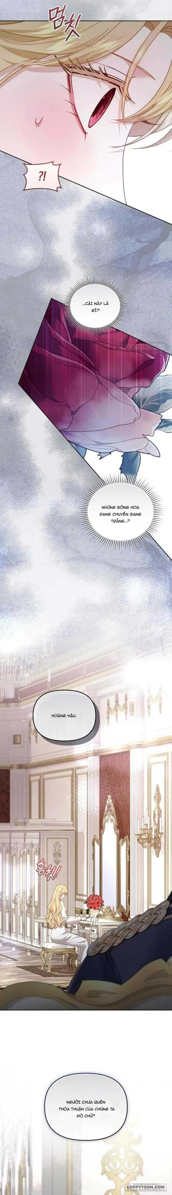 Tôi Đã Trải Qua Đêm Đầu Tiên Dù Chỉ Là Hoàng Hậu Thay Thế Chap 38 - trang 13