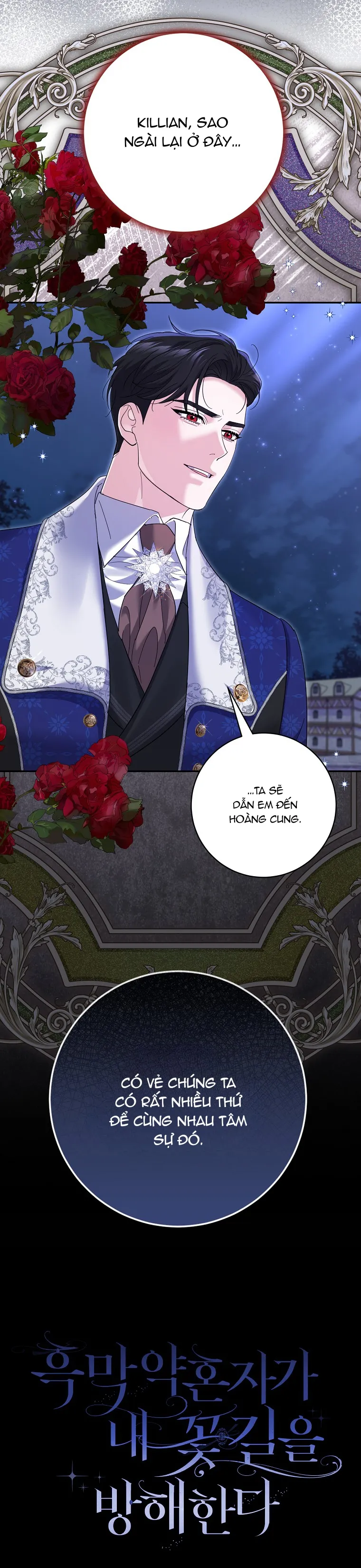 Vị Hôn Phu Phản Diện Cản Trở Con Đường Hoa Của Tôi Chap 37 - trang 37