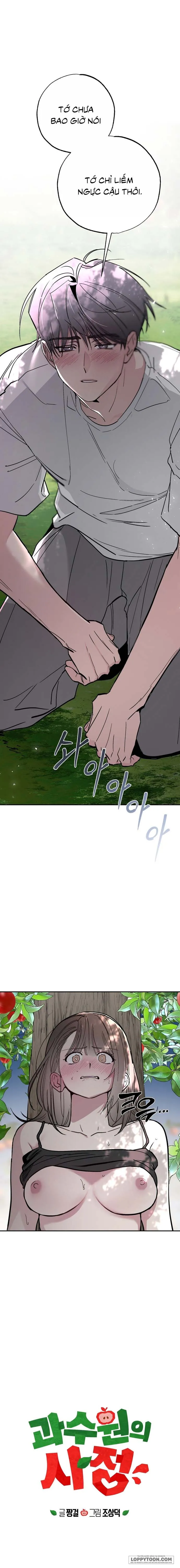 [KHÔNG CHE] Ẩn Tình Nơi Vườn Cây Ăn Quả Chap 5 - 🔞🔞 - trang 1