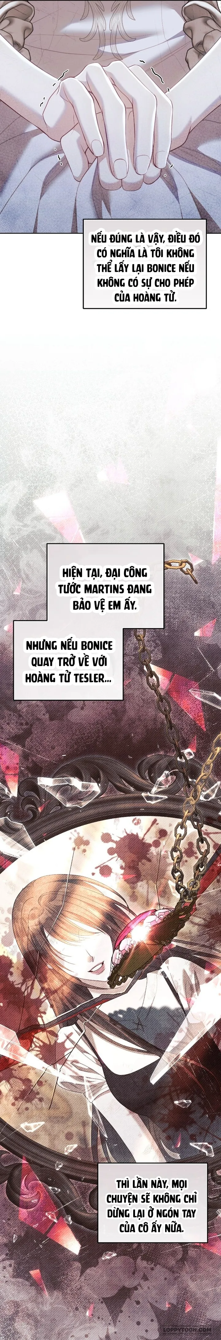 Tôi Đã Trải Qua Đêm Đầu Tiên Dù Chỉ Là Hoàng Hậu Thay Thế Chap 47 - trang 19