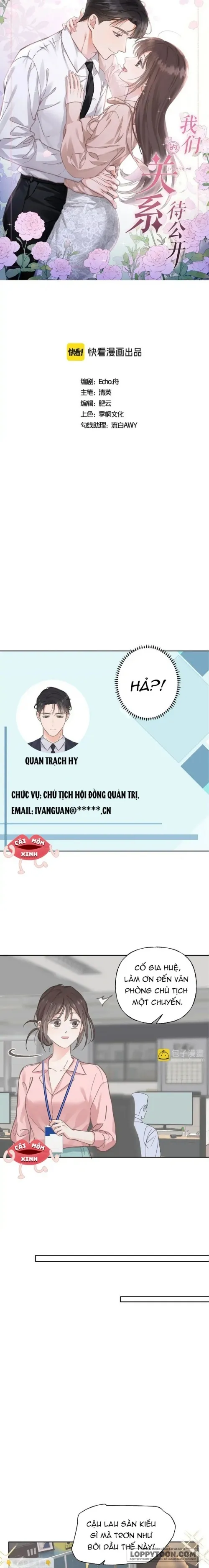 Mối Tình Bí Mật Chap 3 - trang 1