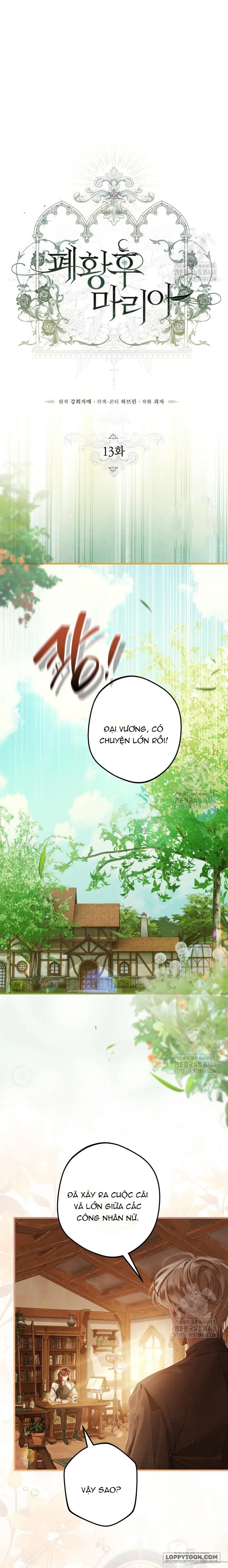 Hoàng Hậu Phế Truất Maria Chap 13 - trang 5