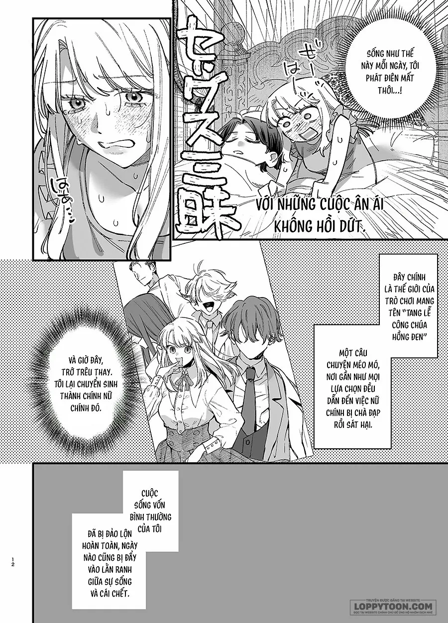 [18+] Tái Sinh Trở Thành Công Chúa Mafia Trong Trò Chơi Chết Chóc 2 Chap 1.1 - H+ - trang 12