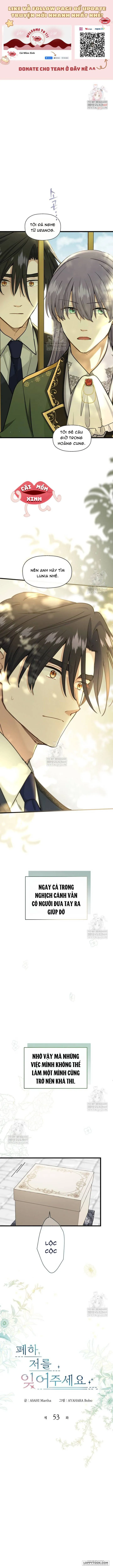 Bệ Hạ, Xin Hãy Quên Tôi Đi Chap 53 - trang 1