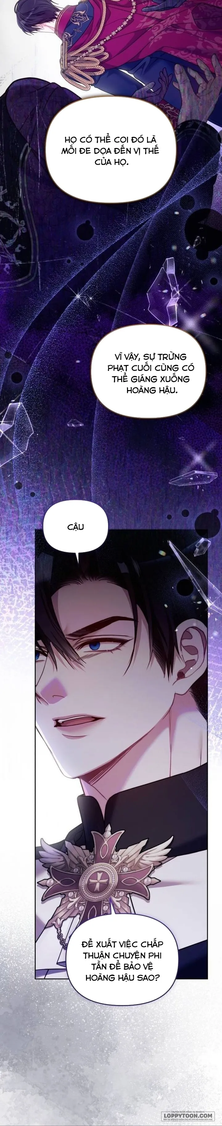 Tôi Đã Trải Qua Đêm Đầu Tiên Dù Chỉ Là Hoàng Hậu Thay Thế Chap 9 - trang 27