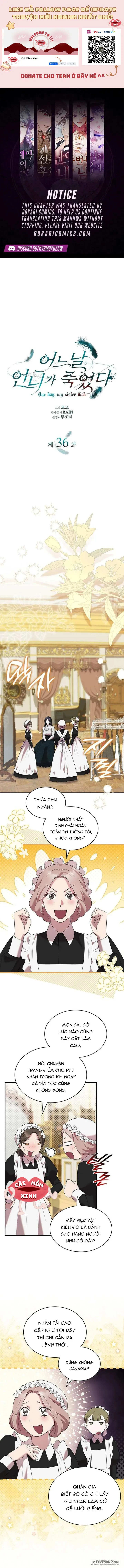 Vào Ngày Mà Chị Gái Tôi Qua Đời Chap 36 - trang 1