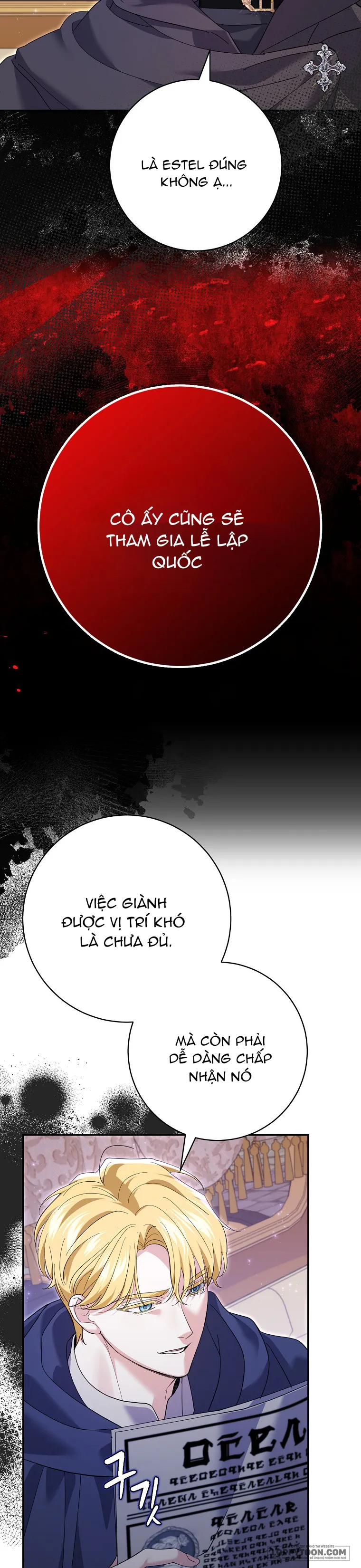 Vị Hôn Phu Phản Diện Cản Trở Con Đường Hoa Của Tôi Chap 30 - trang 3