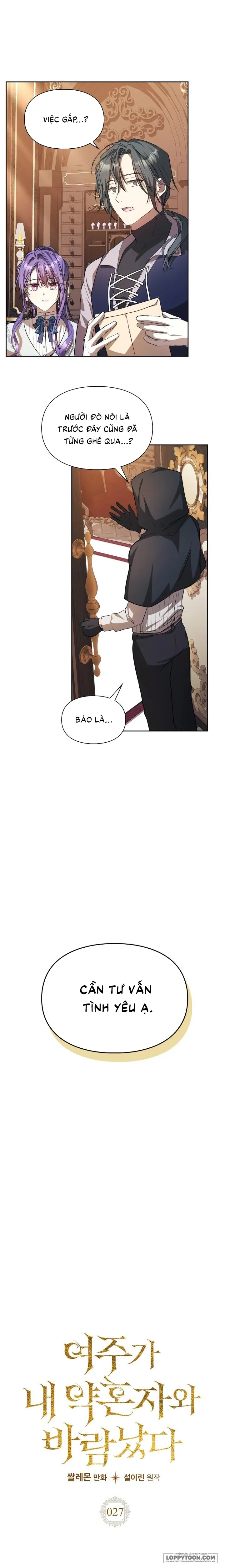 Nữ Chính Ngoại Tình Với Vị Hôn Phu Của Tôi Chap 27 - trang 1