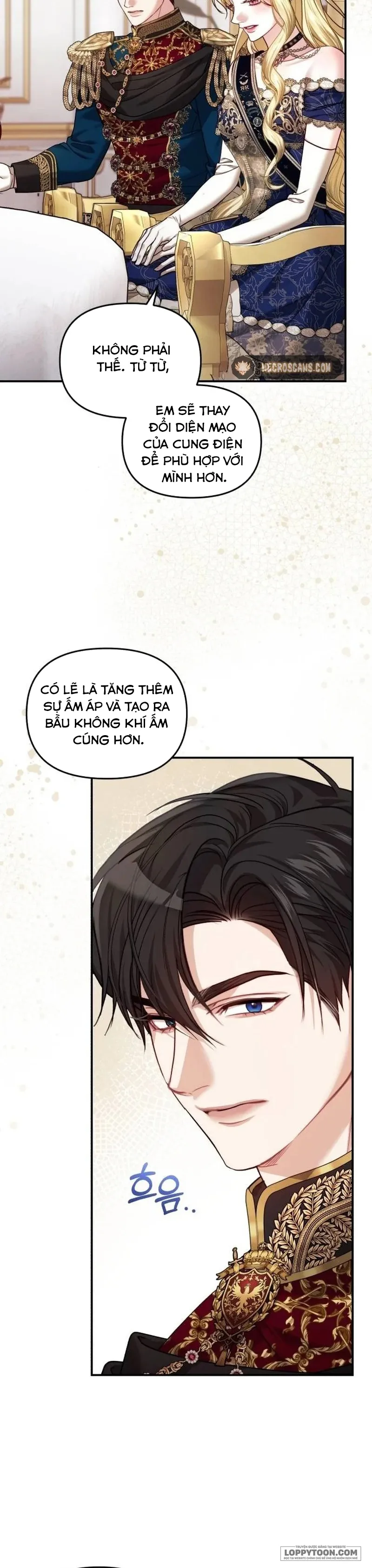 Tôi Đã Trải Qua Đêm Đầu Tiên Dù Chỉ Là Hoàng Hậu Thay Thế Chap 5 - trang 26