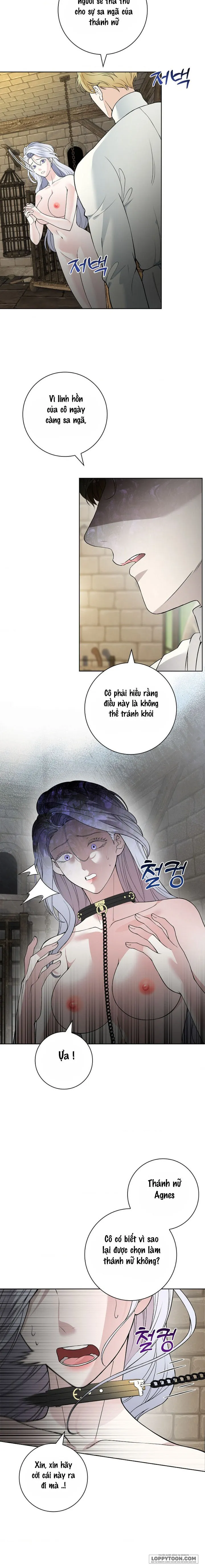 Cánh Hoa Ướt Đẫm Của Thánh Nữ Chap 13 - 🔞🔞🔞 - trang 14