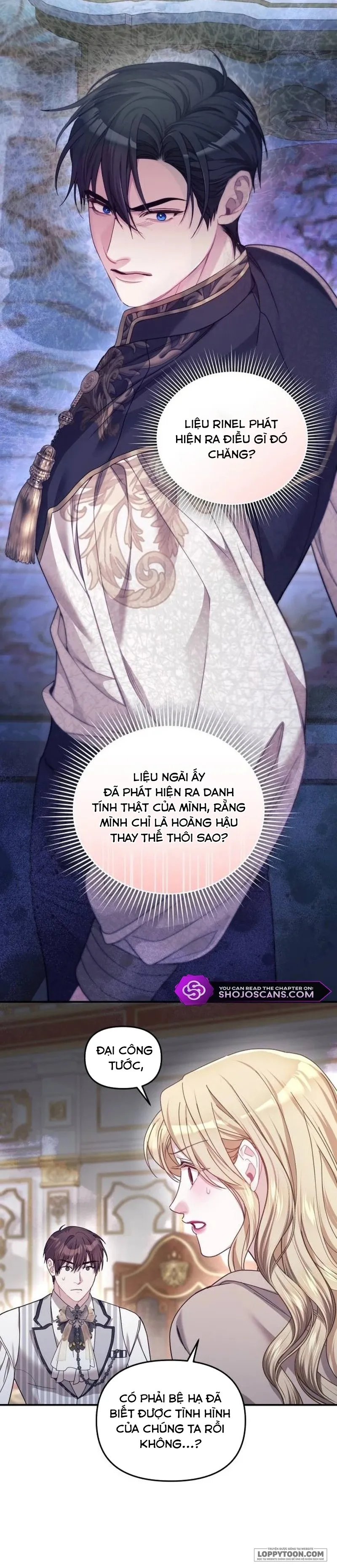 Tôi Đã Trải Qua Đêm Đầu Tiên Dù Chỉ Là Hoàng Hậu Thay Thế Chap 15 - trang 18