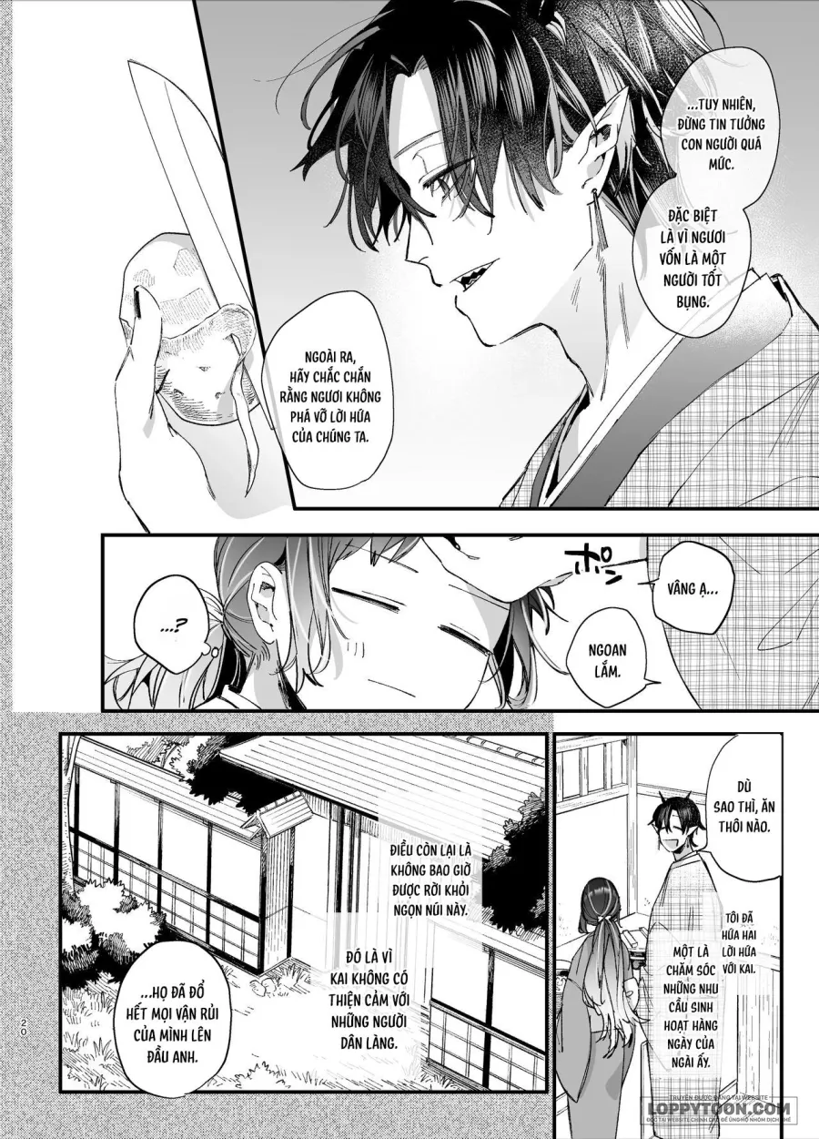 [18+] Dâng Tế Cho Yêu Thần Chap 1.1 - H+ - trang 22