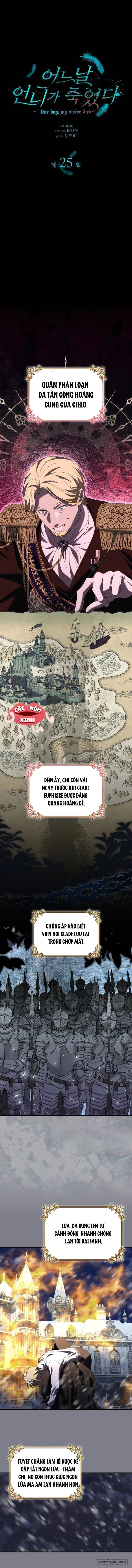 Vào Ngày Mà Chị Gái Tôi Qua Đời Chap 25 - trang 1