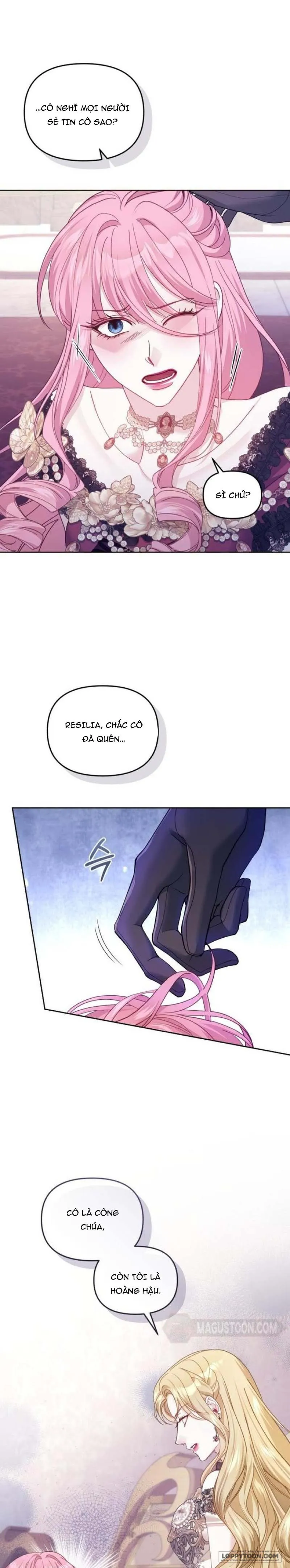 Tôi Đã Trải Qua Đêm Đầu Tiên Dù Chỉ Là Hoàng Hậu Thay Thế Chap 41 - trang 3