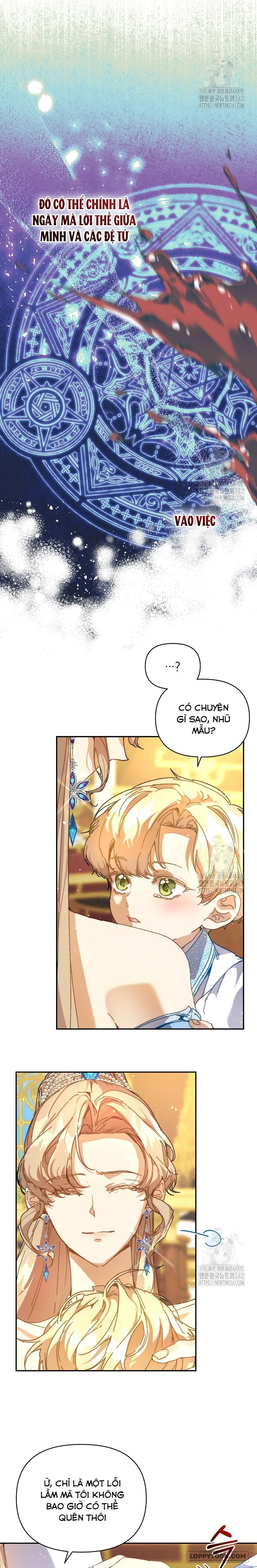 Trở Thành Bảo Mẫu Mắc Bệnh Nan Y Của Nam Chính Hắc Ám Chap 46 - trang 13
