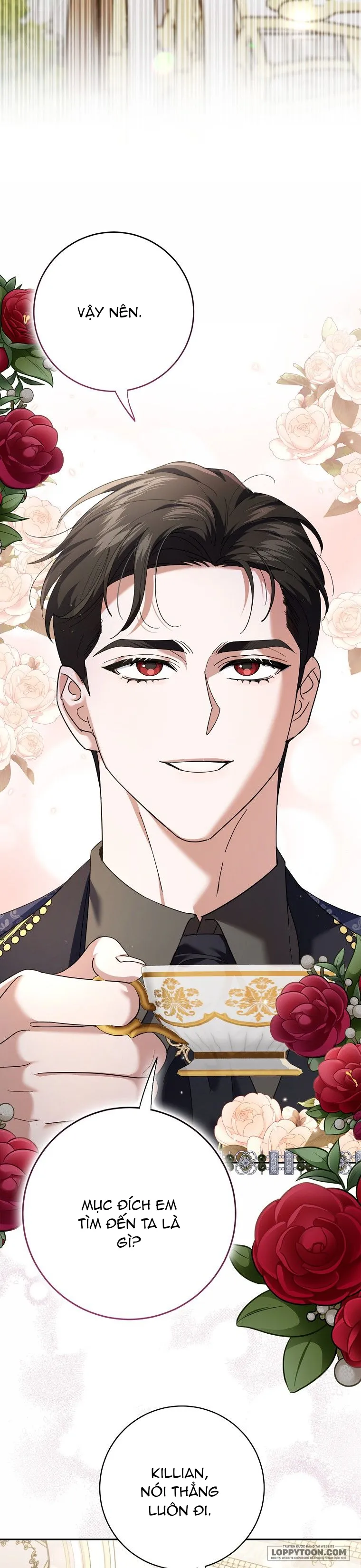 Vị Hôn Phu Phản Diện Cản Trở Con Đường Hoa Của Tôi Chap 17 - trang 35