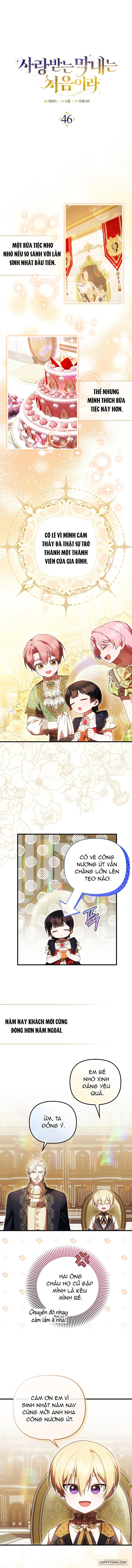 Lần Đầu Bé Út Được Yêu Thương Chap 46 - trang 1