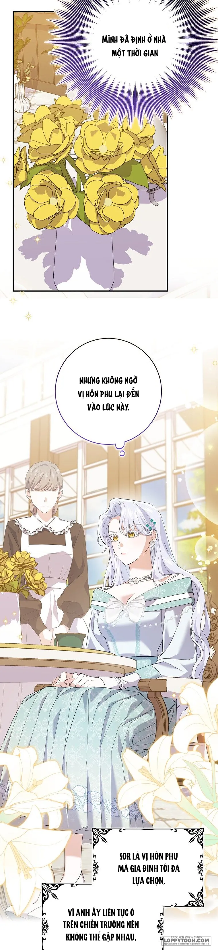 Vị Hôn Phu Phản Diện Cản Trở Con Đường Hoa Của Tôi Chap 21 - trang 5