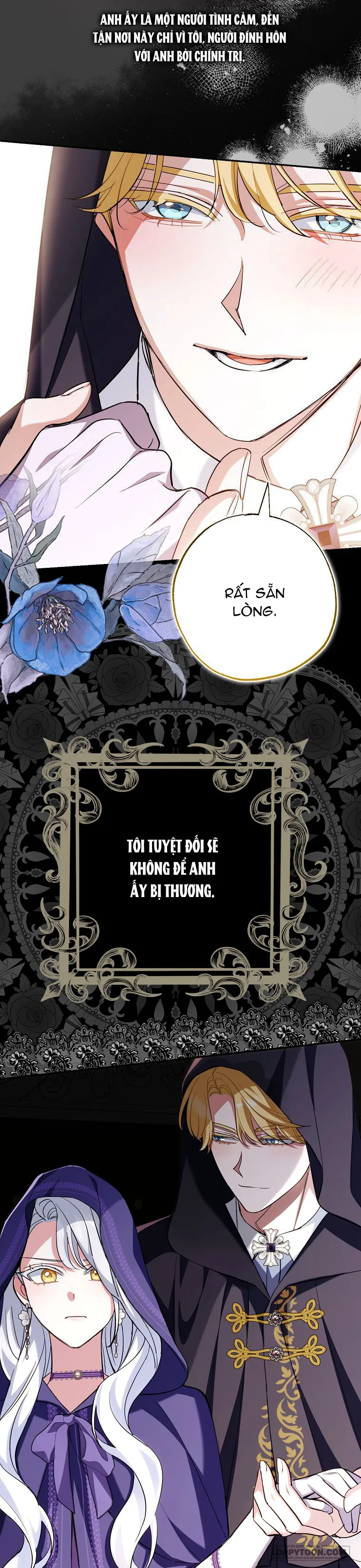 Vị Hôn Phu Phản Diện Cản Trở Con Đường Hoa Của Tôi Chap 5 - trang 42