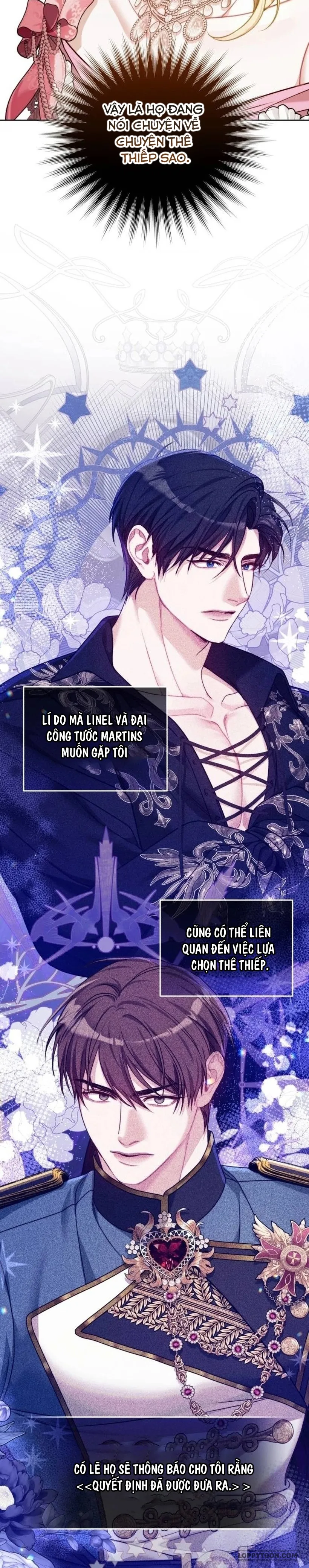 Tôi Đã Trải Qua Đêm Đầu Tiên Dù Chỉ Là Hoàng Hậu Thay Thế Chap 8 - trang 8
