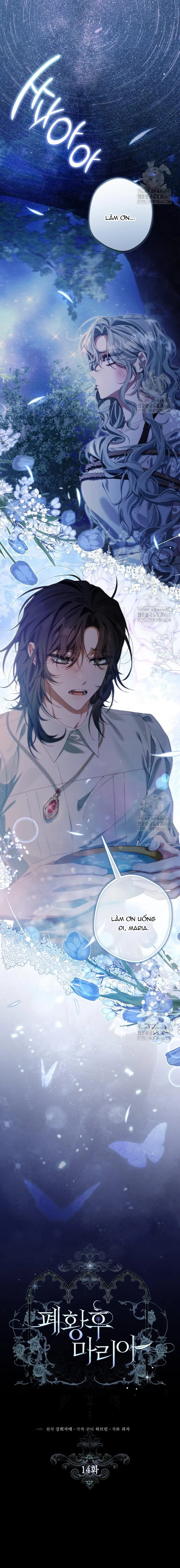 Hoàng Hậu Phế Truất Maria Chap 14 - trang 1