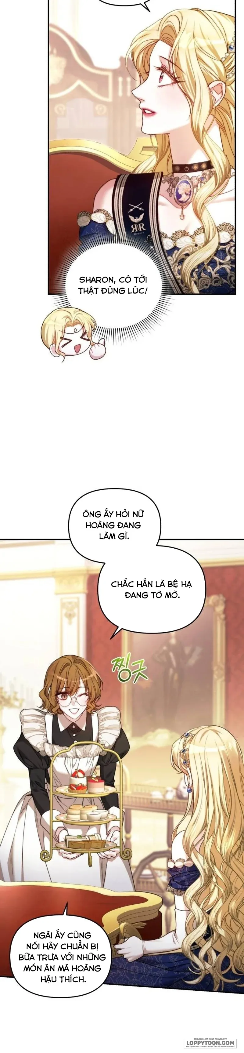 Tôi Đã Trải Qua Đêm Đầu Tiên Dù Chỉ Là Hoàng Hậu Thay Thế Chap 5 - trang 9