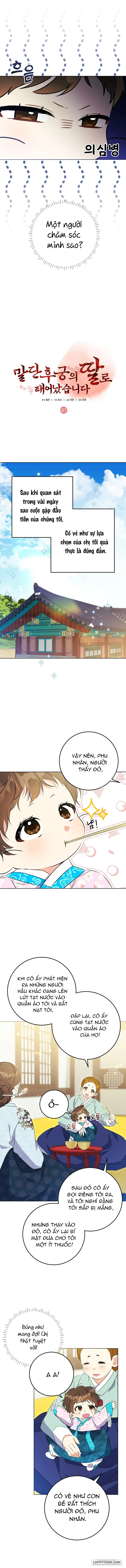 Tôi Sinh Ra Là Con Gái Của Một Cung Phi Hèn Mọn Chap 10 - trang 6